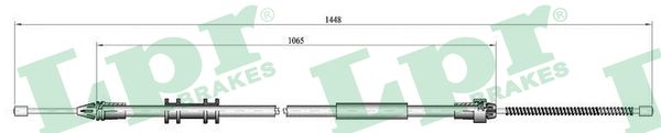 Cable, parking brake - C0702B LPR