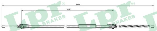 Cable, parking brake - C0718B LPR