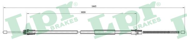 Cable, parking brake - C0752B LPR