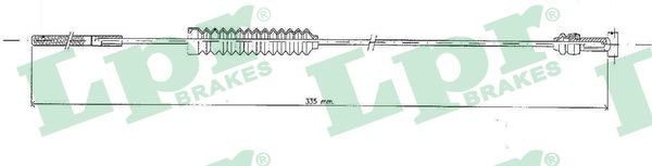Cable, parking brake - C0850B LPR