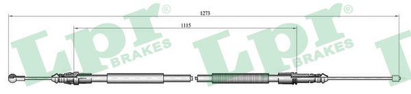 Cable, parking brake - C1075B LPR