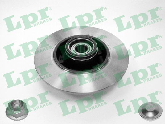 Тормозной диск - R1055PCA LPR