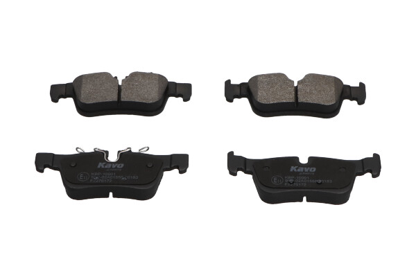 Brake Pad Set, disc brake - KBP-10001 KAVO PARTS