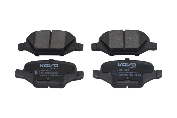 Brake Pad Set, disc brake - KBP-10010 KAVO PARTS