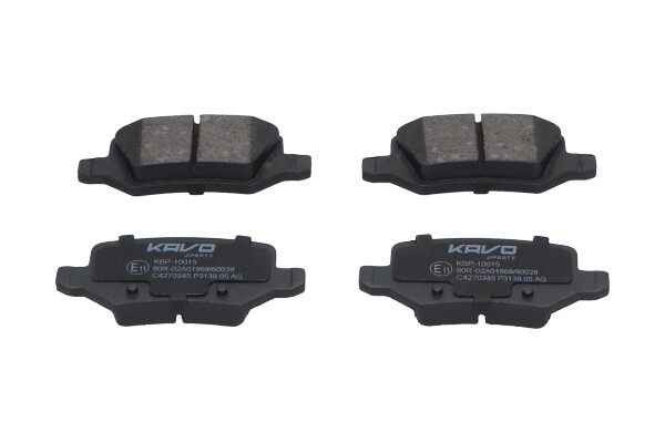 Kit pastiglie freno, Freno a disco - KBP-10015 KAVO PARTS