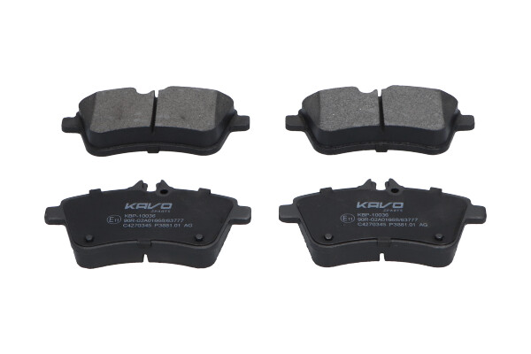 Kit pastiglie freno, Freno a disco - KBP-10036 KAVO PARTS