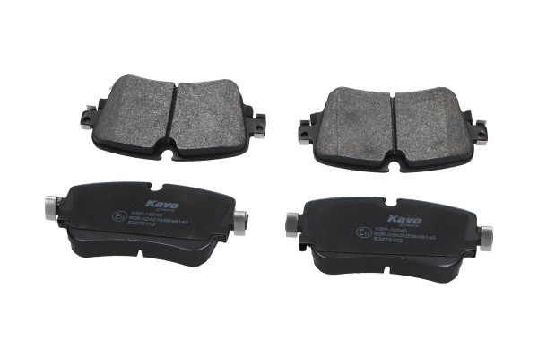 stabdžių trinkelių rinkinys, diskinis stabdys - KBP-10040 KAVO PARTS