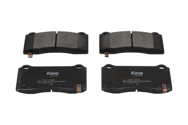Kit pastiglie freno, Freno a disco - KBP-10045 KAVO PARTS
