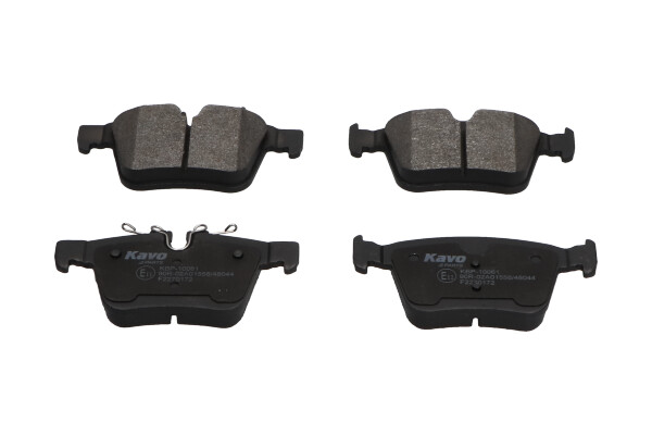 Brake Pad Set, disc brake - KBP-10061 KAVO PARTS