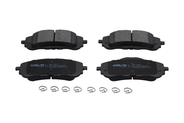 Brake Pad Set, disc brake - KBP-10072 KAVO PARTS