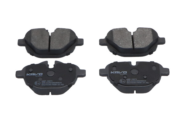 Kit pastiglie freno, Freno a disco - KBP-10073 KAVO PARTS