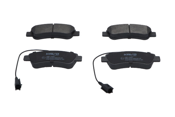Brake Pad Set, disc brake - KBP-10081 KAVO PARTS