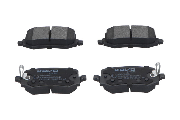 Brake Pad Set, disc brake - KBP-10095 KAVO PARTS