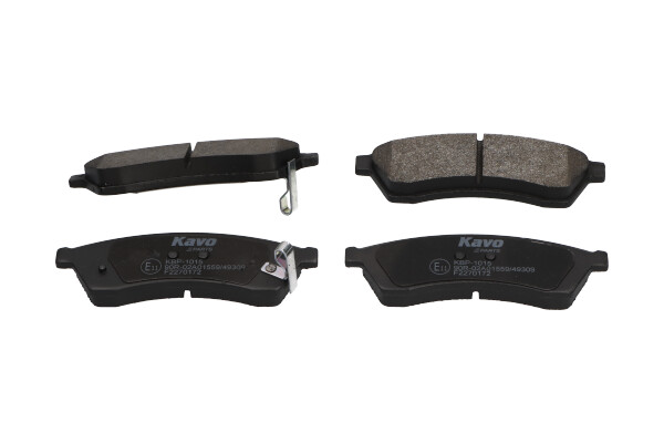 Kit pastiglie freno, Freno a disco - KBP-1015 KAVO PARTS