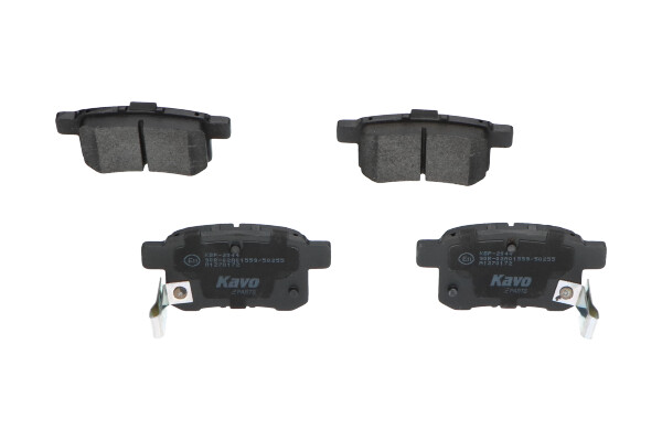 Комплект тормозных колодок, дисковый тормоз - KBP-2044 KAVO PARTS