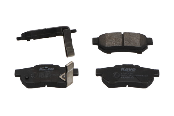 Brake Pad Set, disc brake - KBP-2051 KAVO PARTS