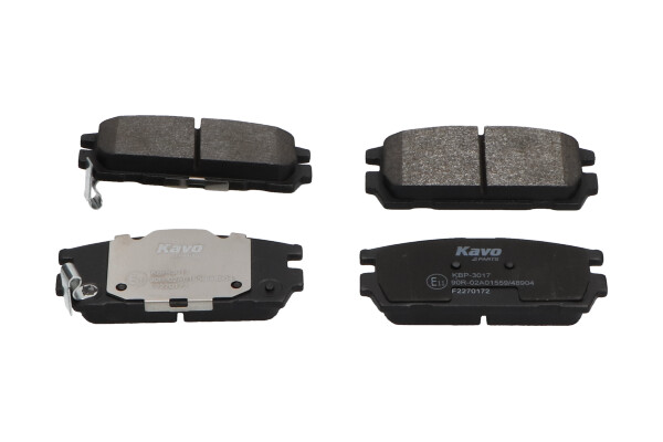 Kit pastiglie freno, Freno a disco - KBP-3017 KAVO PARTS
