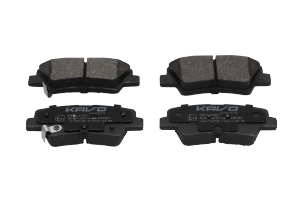 Brake Pad Set, disc brake - KBP-3025 KAVO PARTS
