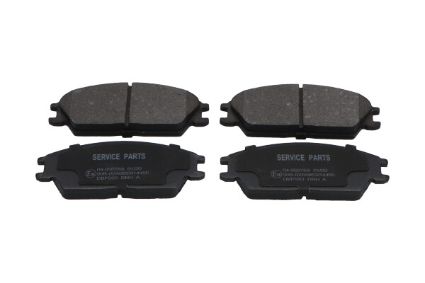 Комплект тормозных колодок, дисковый тормоз - KBP-3028 KAVO PARTS