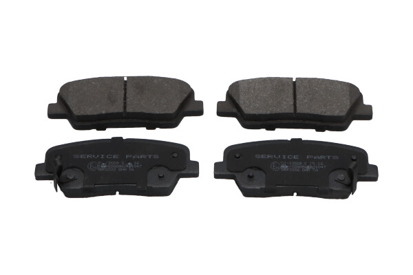 stabdžių trinkelių rinkinys, diskinis stabdys - KBP-3034 KAVO PARTS