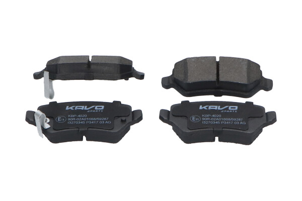 Kit pastiglie freno, Freno a disco - KBP-4020 KAVO PARTS
