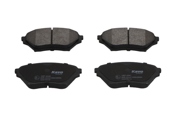 Kit pastiglie freno, Freno a disco - KBP-4549 KAVO PARTS