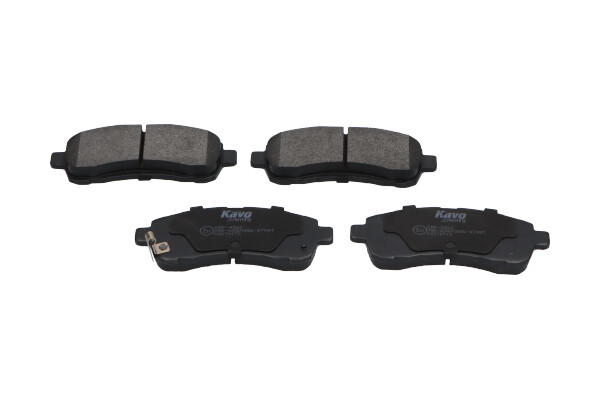 stabdžių trinkelių rinkinys, diskinis stabdys - KBP-4560 KAVO PARTS