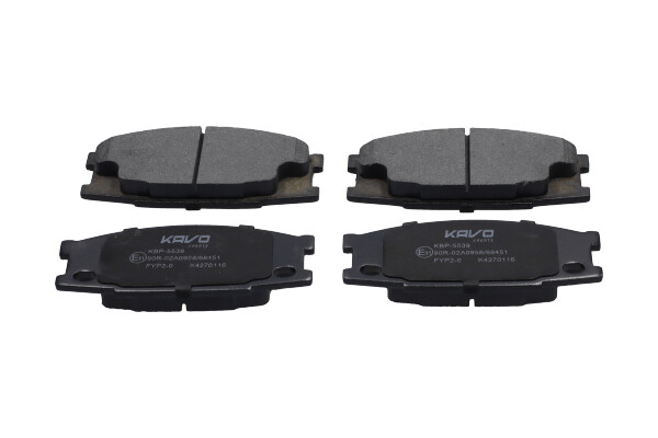 Kit pastiglie freno, Freno a disco - KBP-5539 KAVO PARTS