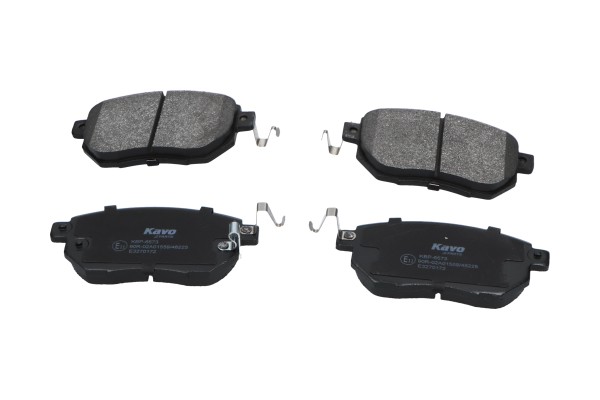 stabdžių trinkelių rinkinys, diskinis stabdys - KBP-6573 KAVO PARTS