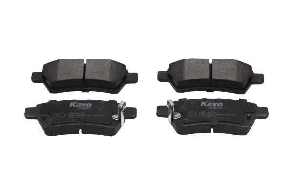 Комплект тормозных колодок, дисковый тормоз - KBP-6575 KAVO PARTS