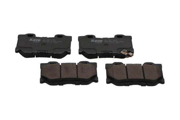 Kit pastiglie freno, Freno a disco - KBP-6582 KAVO PARTS