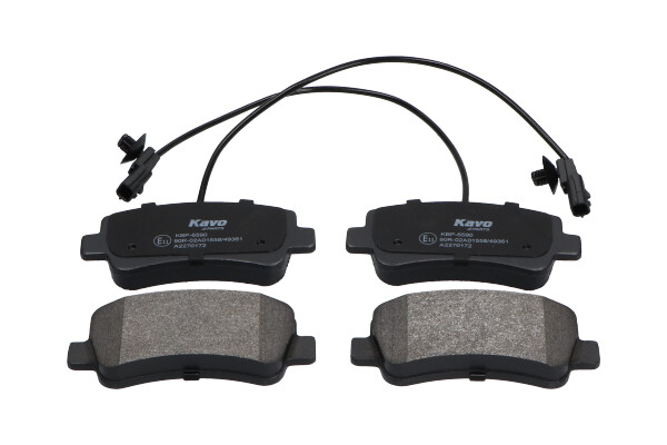 Brake Pad Set, disc brake - KBP-6590 KAVO PARTS