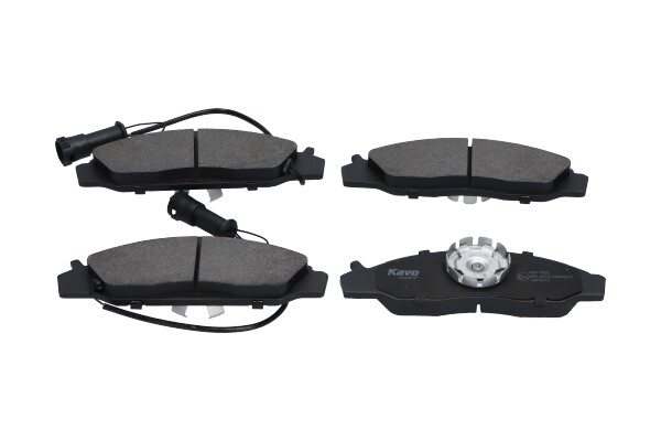 stabdžių trinkelių rinkinys, diskinis stabdys - KBP-7502 KAVO PARTS