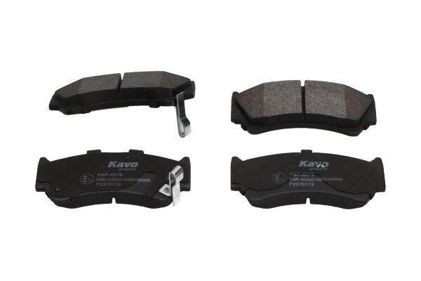 Комплект тормозных колодок, дисковый тормоз - KBP-8519 KAVO PARTS