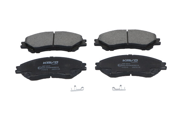 stabdžių trinkelių rinkinys, diskinis stabdys - KBP-8533 KAVO PARTS