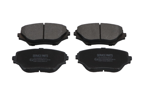 Brake Pad Set, disc brake - KBP-9011 KAVO PARTS