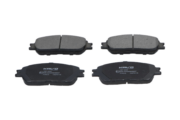 Kit pastiglie freno, Freno a disco - KBP-9090 KAVO PARTS