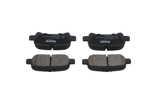 Brake Pad Set, disc brake - KBP-9119 KAVO PARTS
