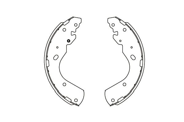 Brake Shoe Set - KBS-5404 KAVO PARTS