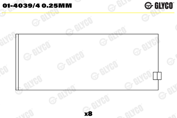 guoliai dideliu galu - 01-4039/4 0.25MM GLYCO