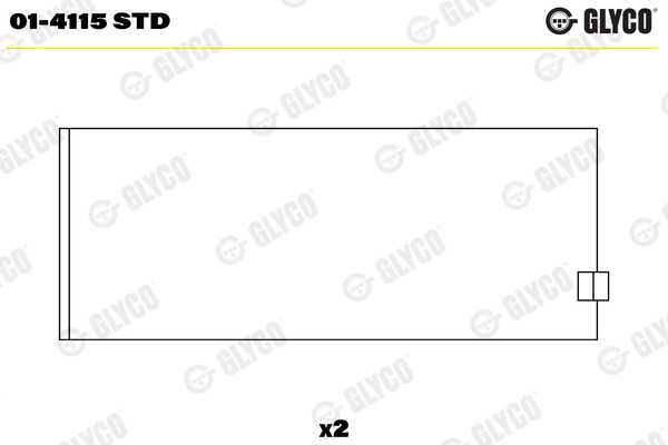 guoliai dideliu galu - 01-4115 STD GLYCO