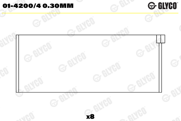 guoliai dideliu galu - 01-4200/4 0.30MM GLYCO
