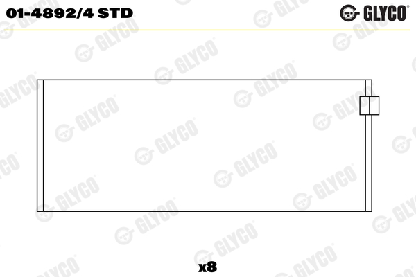 guoliai dideliu galu - 01-4892/4 STD GLYCO