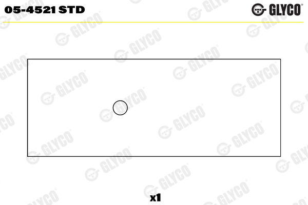 Small End Bushes, connecting rod - 05-4521 STD GLYCO
