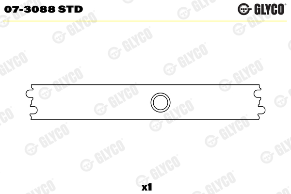 Bush, rocker arm - 07-3088 STD GLYCO