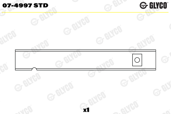 Bush, rocker arm - 07-4997 STD GLYCO