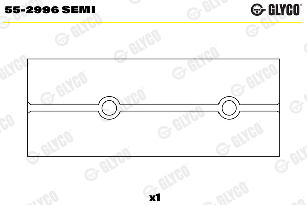 Small End Bushes, connecting rod - 55-2996 SEMI GLYCO