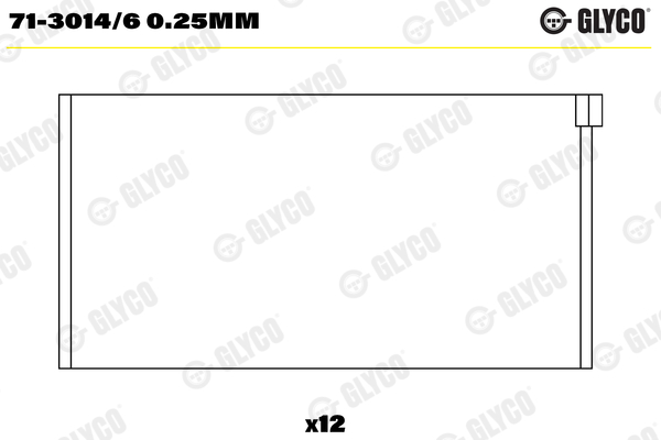 guoliai dideliu galu - 71-3014/6 0.25MM GLYCO