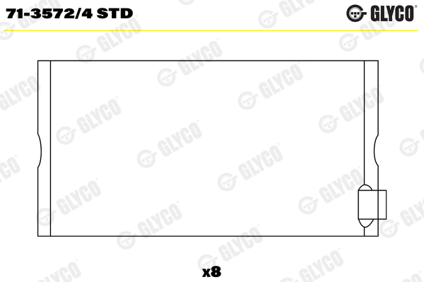 guoliai dideliu galu - 71-3572/4 STD GLYCO