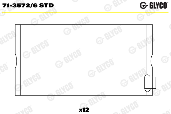 guoliai dideliu galu - 71-3572/6 STD GLYCO